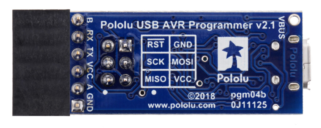 Programador De Microcontroladores Avr Atm V Pololu Grupo Electrostore