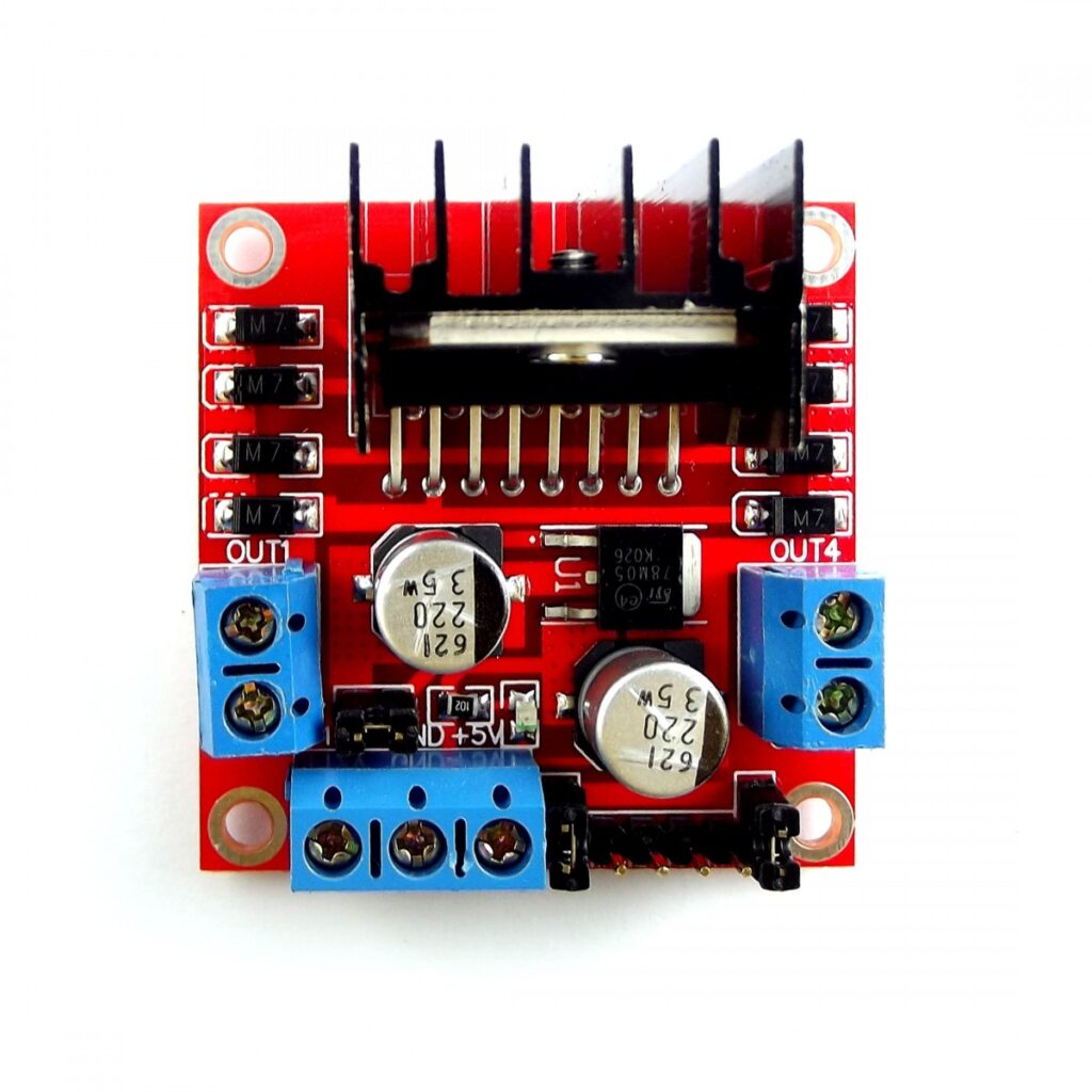 MÓDULO L298N CONTROLADOR DE MOTORES PAP DUAL – Grupo Electrostore