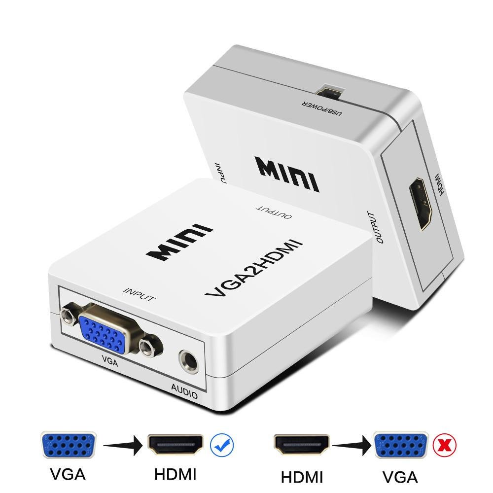 CONVERSOR VGA A HDMI, 1 VIA – Grupo Electrostore