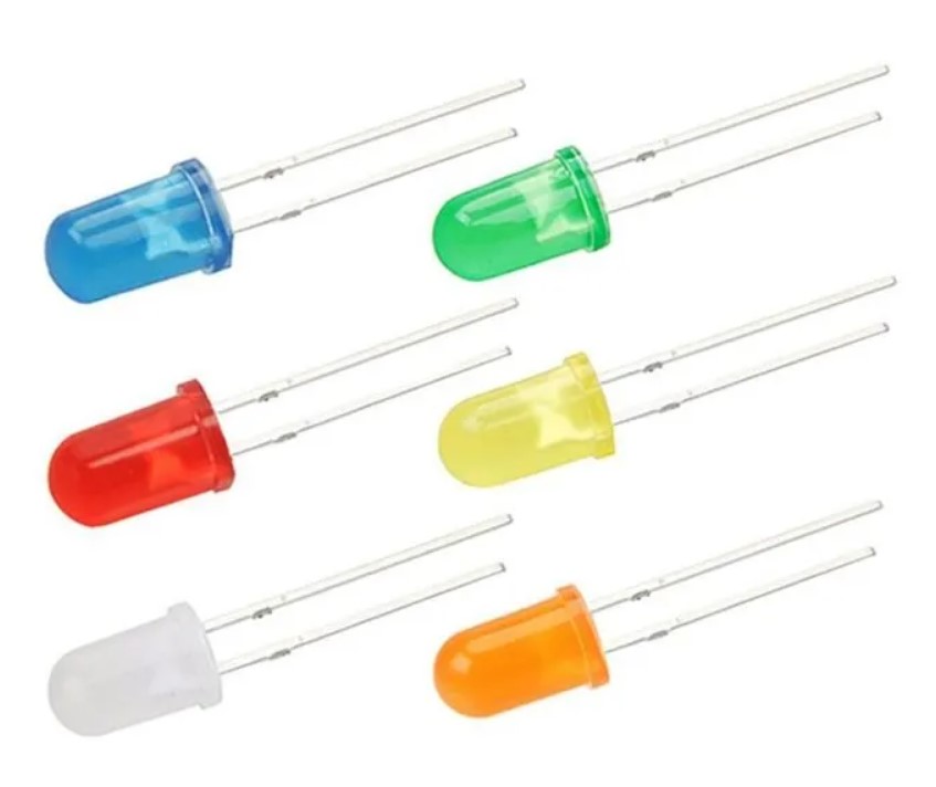 LED 5MM NORMAL COLOR VARIADO - Electrostore
